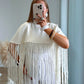 poncho-en-maille-de-grossesse-à-franges-longues