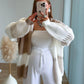 gilet-de-grossesse-en-maille-beige-blanc-et-marron