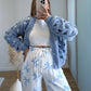 Pantalon-de-grossesse-à-motifs-en-gaze-de-coton