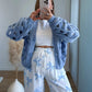 Pantalon-de-grossesse-à-motifs-en-gaze-de-coton