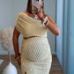 ensemble-de-grossesse-gauffré-top-et-jupe-jaune-beurre