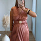Robe-longue-de-grossesse-terracota-en-satin